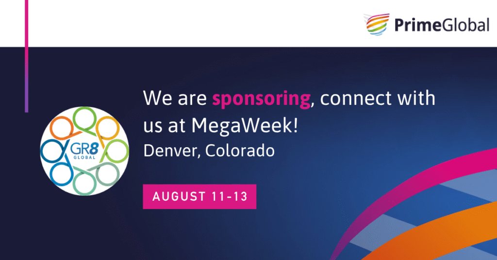MegaWeek Sponsor - GR8 Global